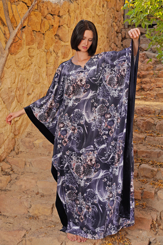 جلابية قطيفة ناعمFREE SIZE