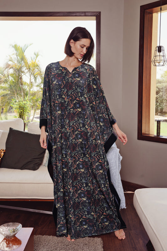 جلابية قطيفة ناعم FREE SIZE