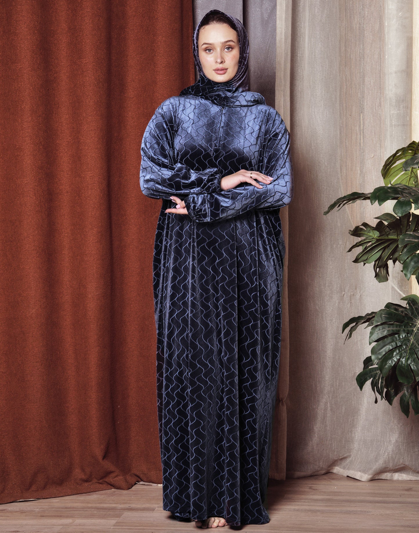 اسدال مخمل ناعمFREE SIZE