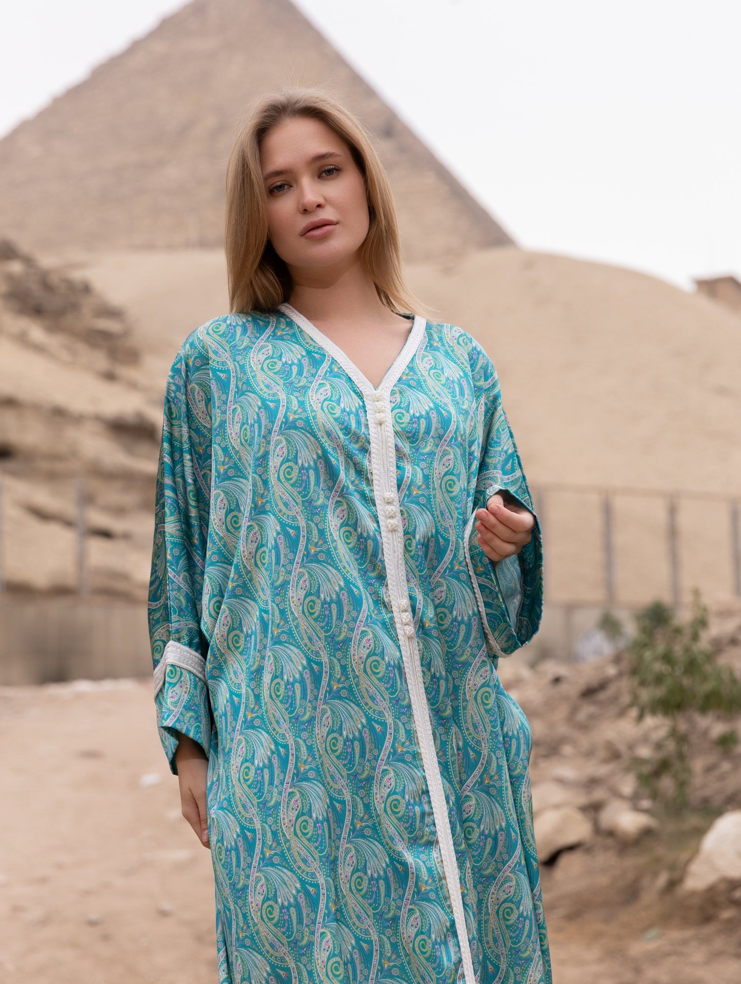 جلابية ستان فري سايز