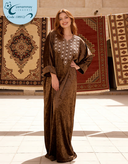 FREE SIZE جلابيه قطيفه