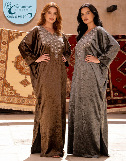 FREE SIZE جلابيه قطيفه